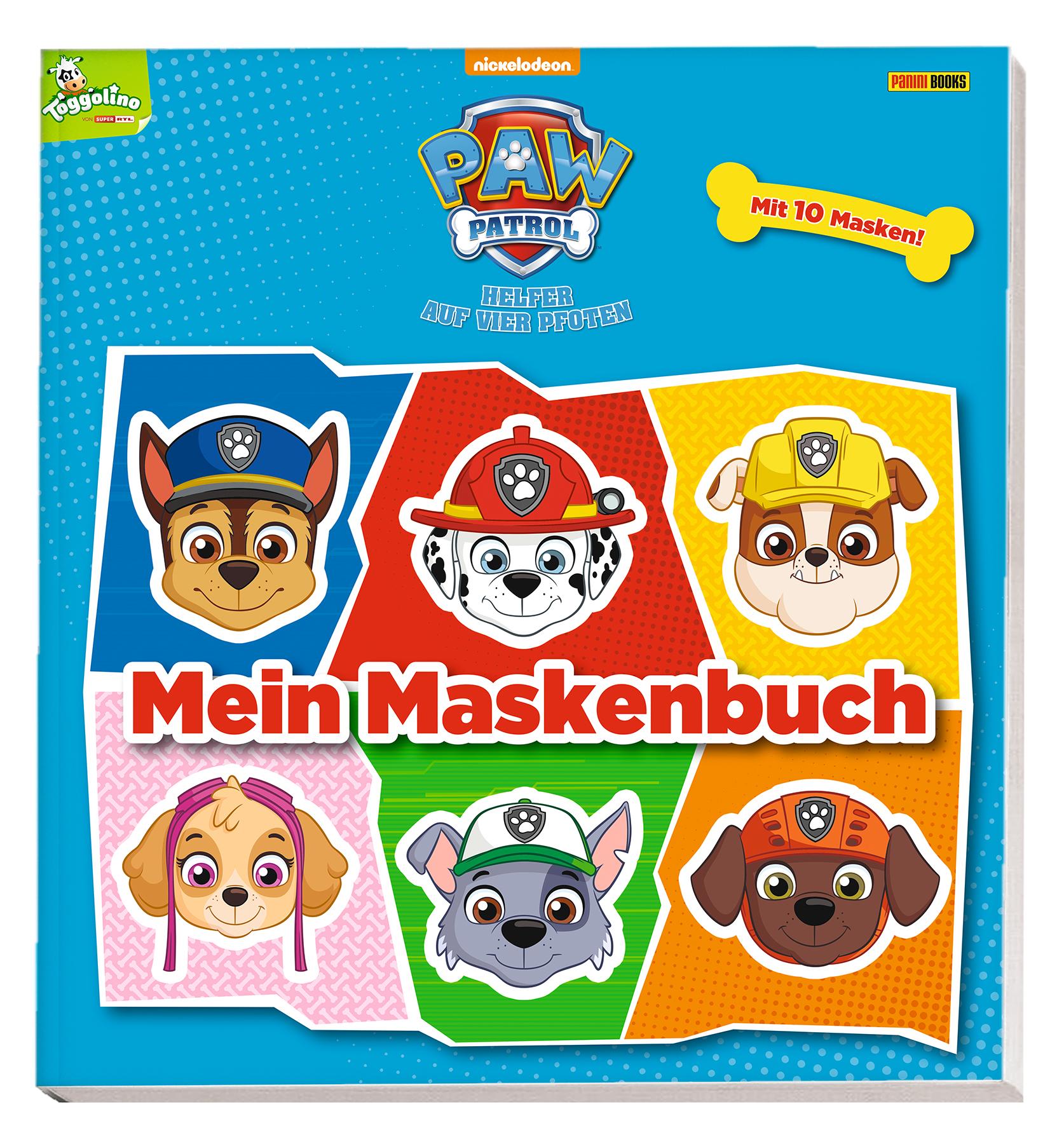 Cover: 9783833236433 | PAW Patrol: Mein Maskenbuch | Helfer auf vier Pfoten - Mit 10 Masken