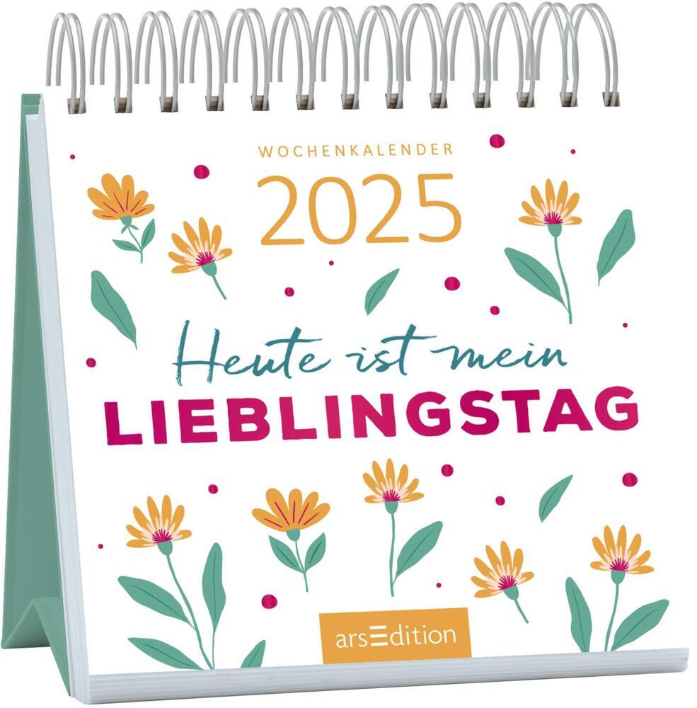 Cover: 4014489133131 | Mini-Wochenkalender Heute ist mein Lieblingstag 2025 | Kalender | 2025