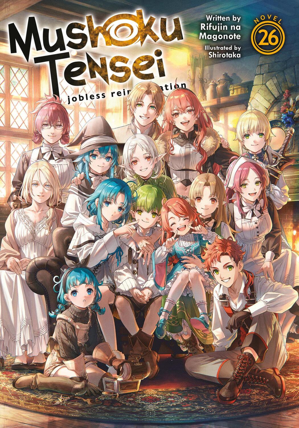 Cover: 9798888434352 | Mushoku Tensei: Jobless Reincarnation (Light Novel) Vol. 26 | Magonote