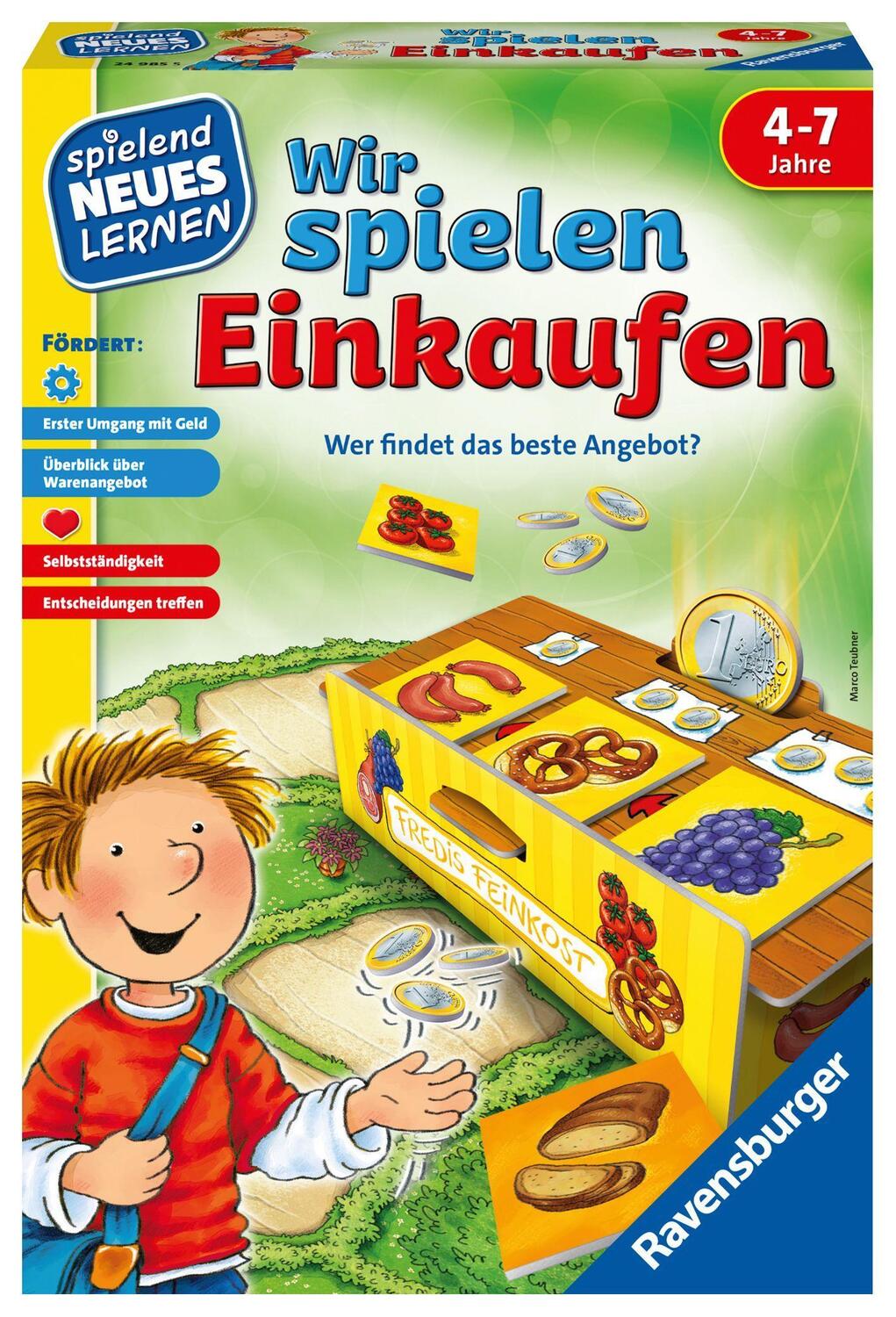 Cover: 4005556249855 | Wir spielen Einkaufen | Wer findet das beste Angebot? | Marco Teubner