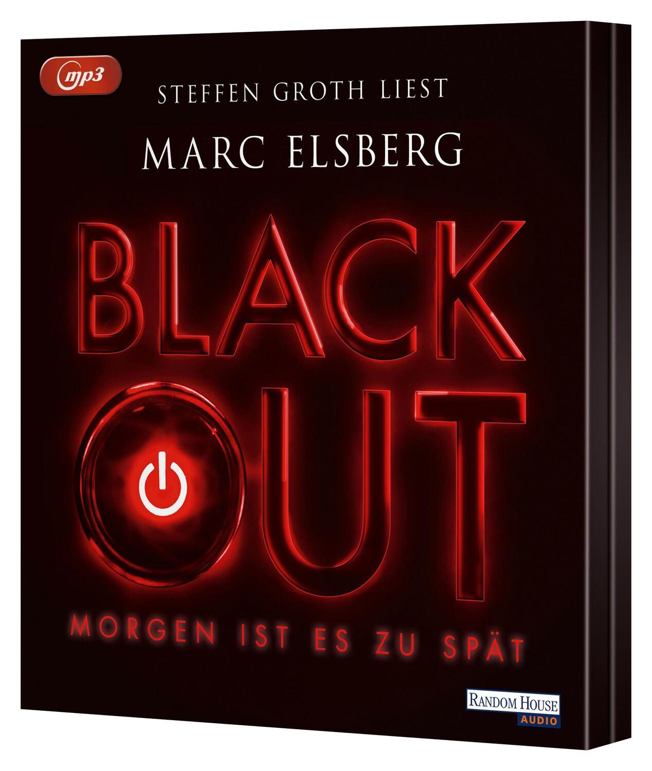 Bild: 9783837121001 | BLACKOUT | Morgen ist es zu spät | Marc Elsberg | MP3 | 2 CDs | 2013