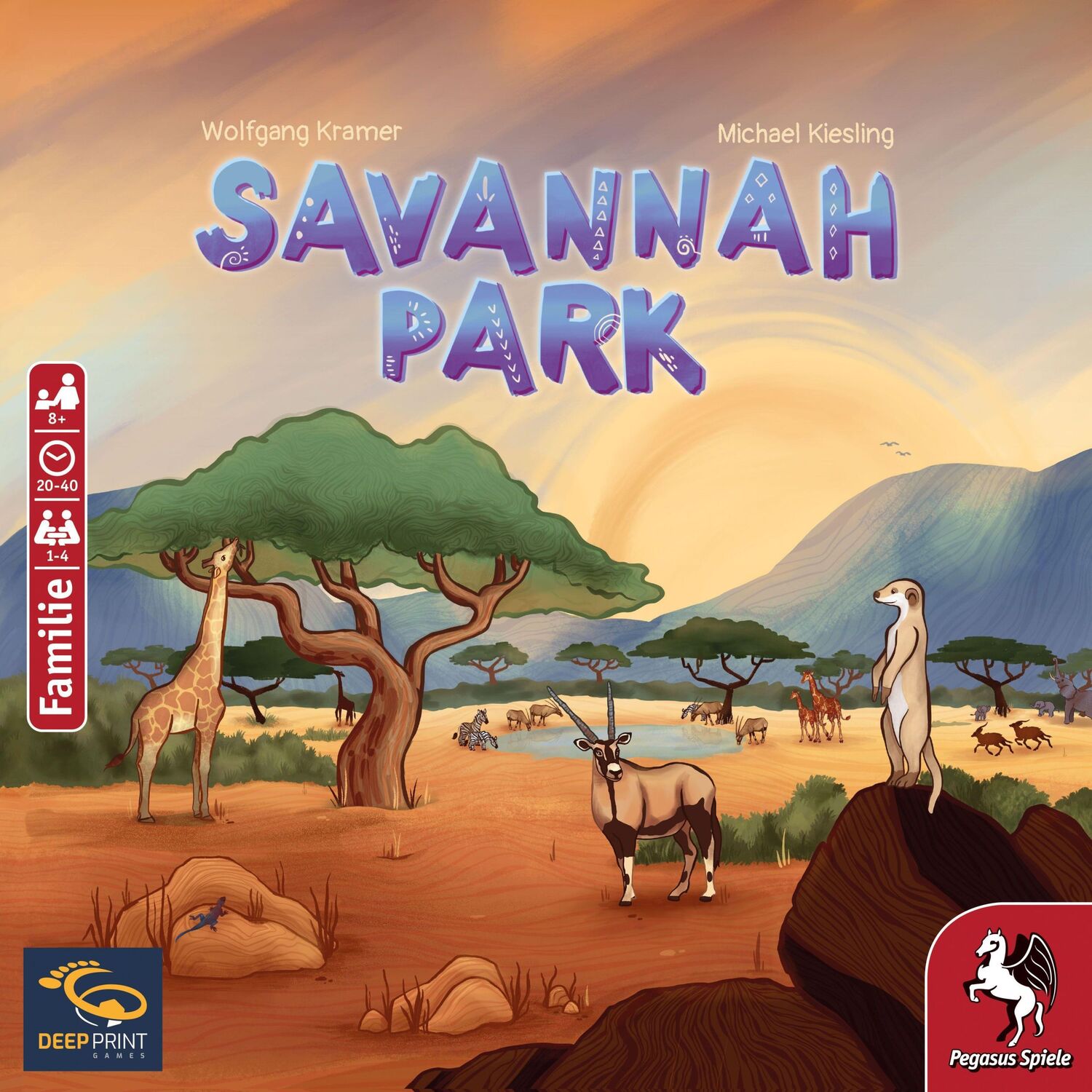 Cover: 4250231729690 | Savannah Park (Deep Print Games) | Spiel | 57804G | Deutsch | 2021