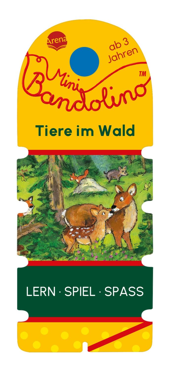 Cover: 9783401720173 | Mini Bandolino. Tiere im Wald | Christine Morton | Taschenbuch | 12 S.