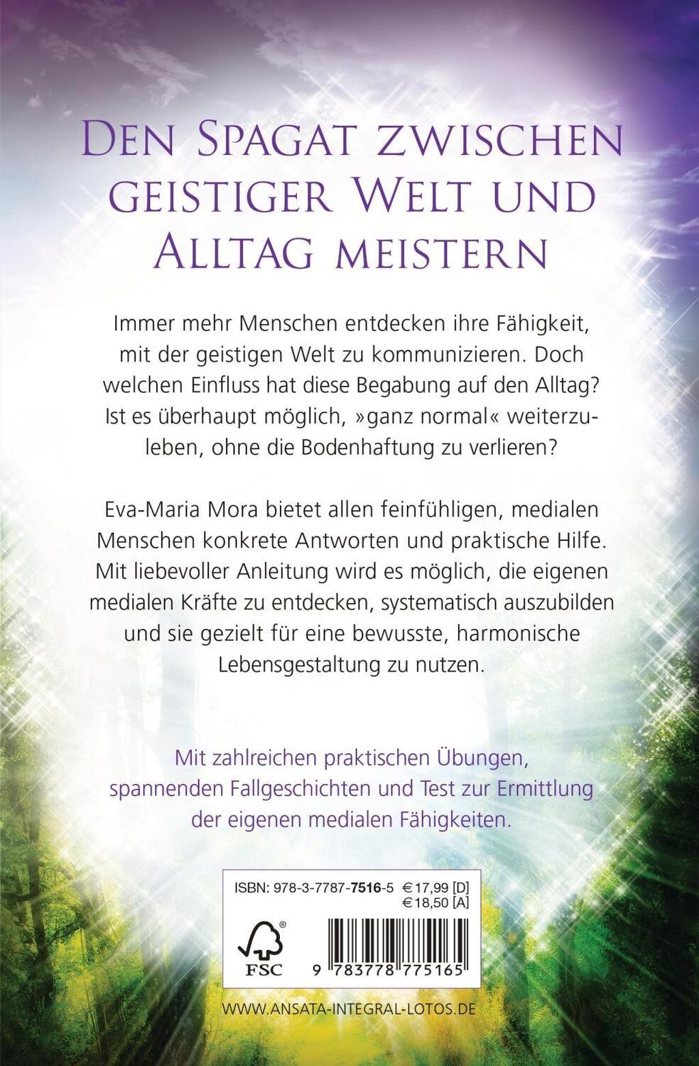 Bild: 9783778775165 | Medium zwischen Himmel und Erde | Eva-Maria Mora | Taschenbuch | 2016