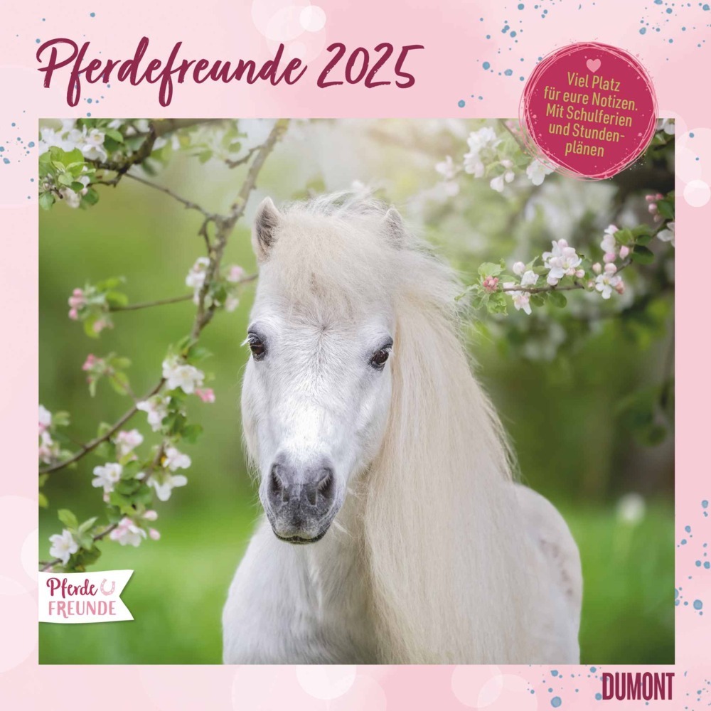 Cover: 4250809652801 | DUMONT - Pferdefreunde 2025 Broschürenkalender, 30x30cm,...