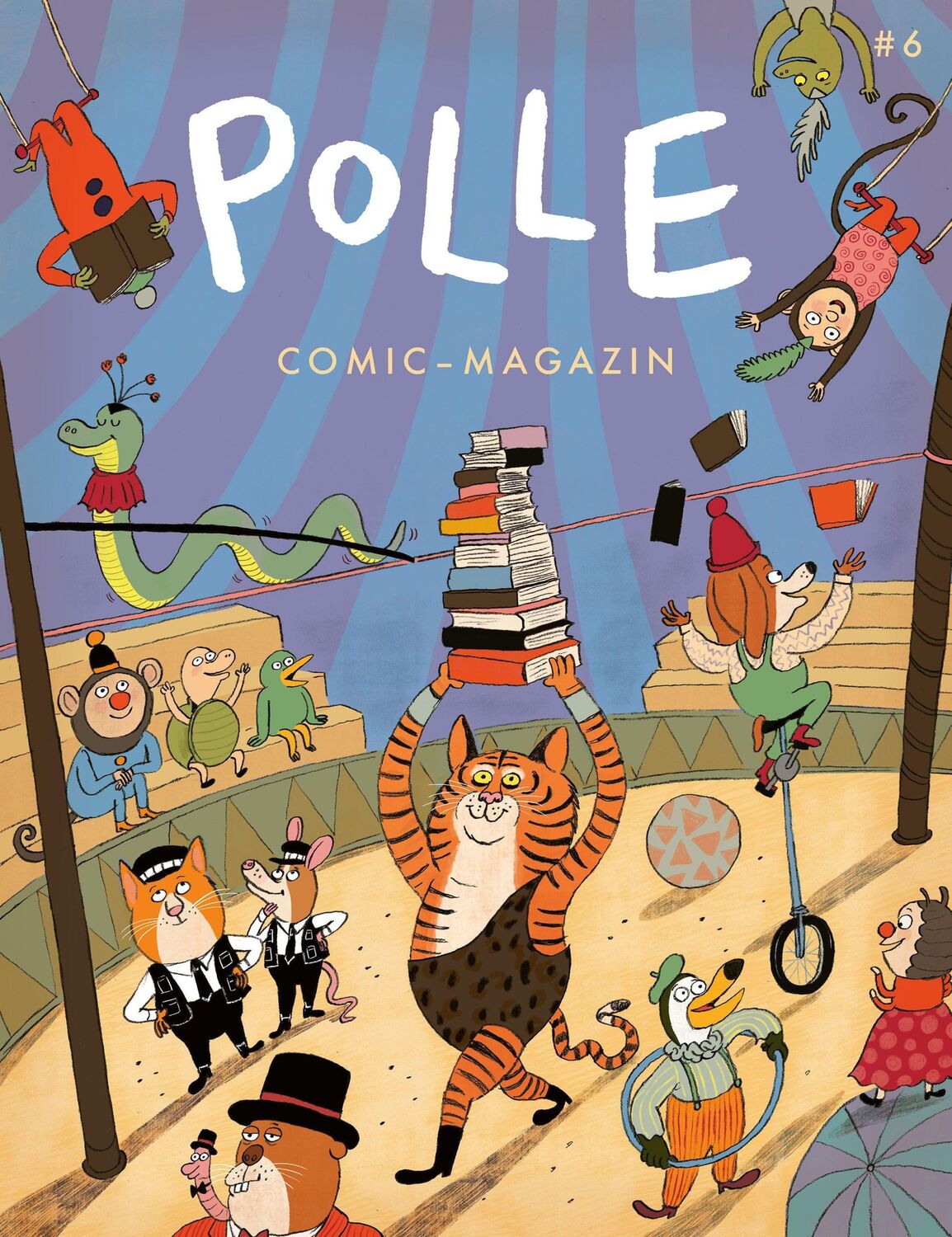 Cover: 9783982285030 | POLLE #6: Kindercomic-Magazin | Zirkus und Zauberei | Helmchen (u. a.)