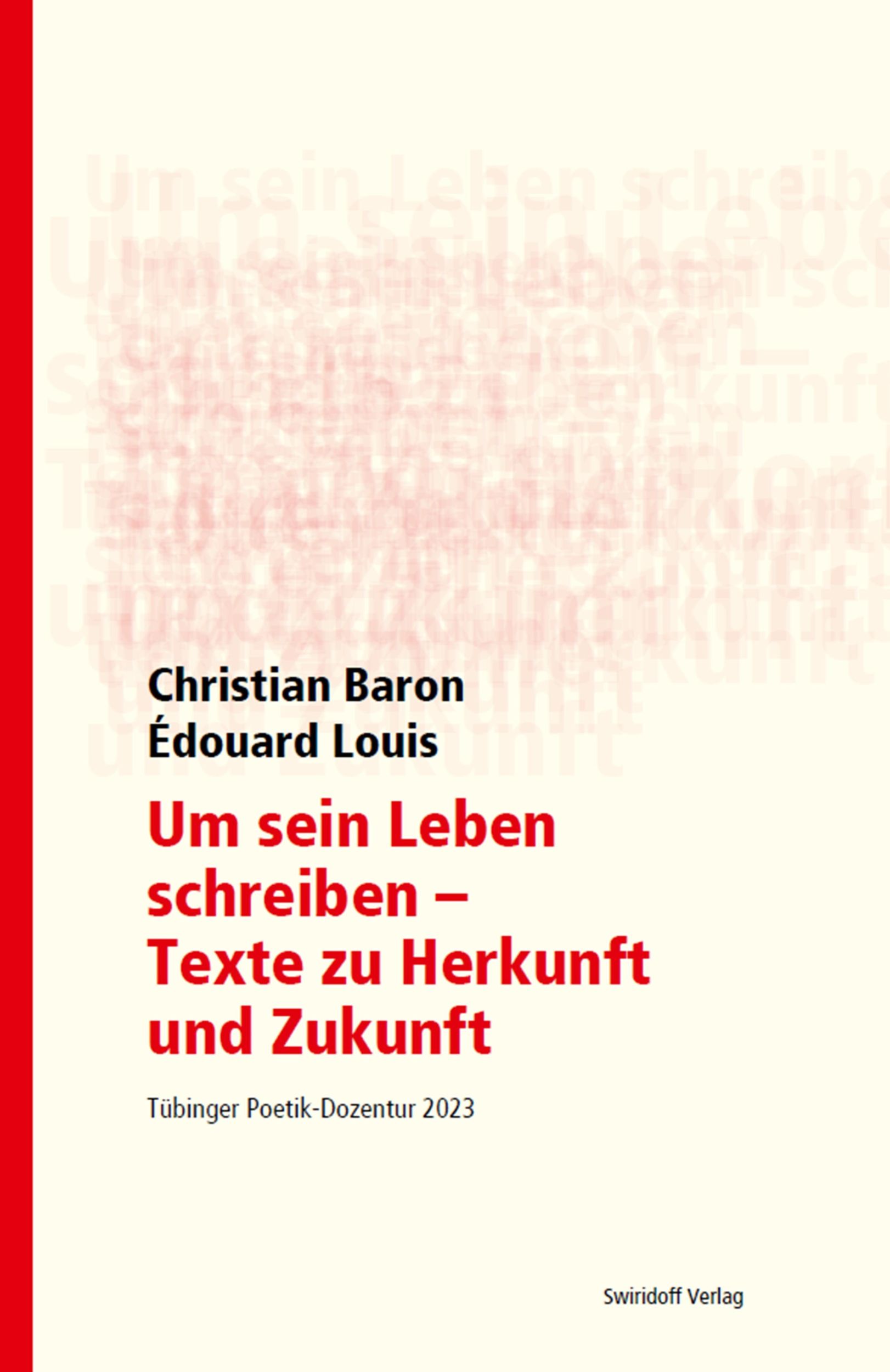 Cover: 9783899294613 | Um sein Leben schreiben - Texte zu Herkunft und Zukunft | Taschenbuch