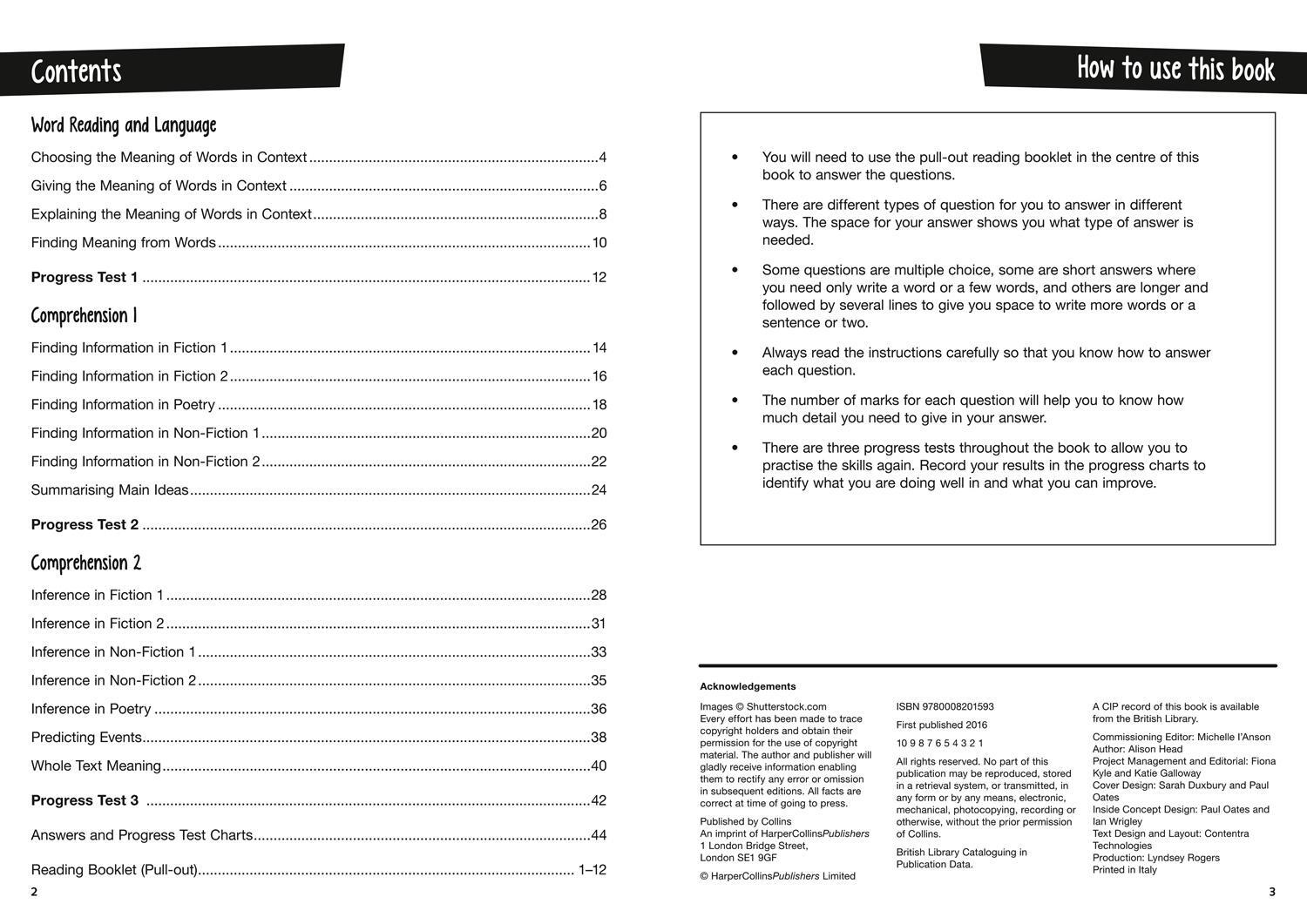 Bild: 9780008201593 | KS2 Reading SATs Practice Question Book | For the 2024 Tests | Ks2