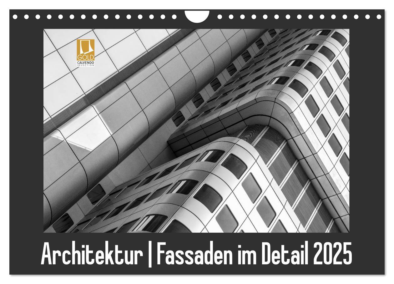 Cover: 9783435557158 | Architektur - Fassaden im Detail 2025 (Wandkalender 2025 DIN A4...