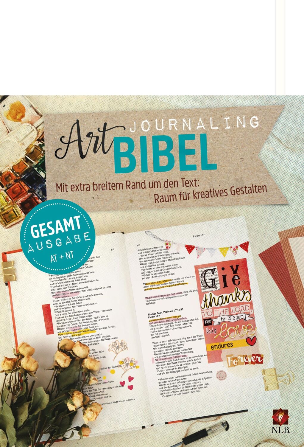 Cover: 9783417253733 | NLB Art Journaling Bibel Gesamtausgabe | Altes und Neues Testament