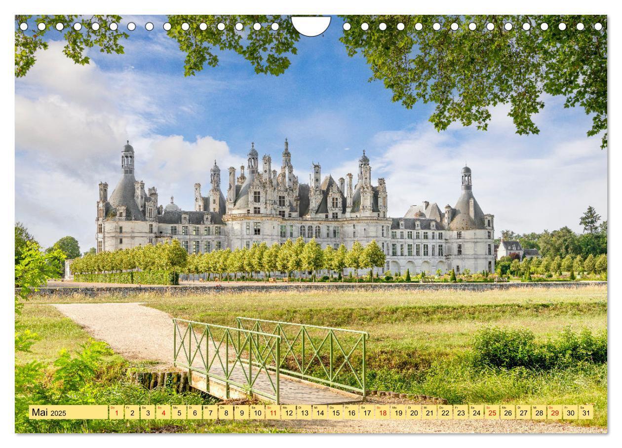 Bild: 9783383800276 | Châteaux. Im Tal der Loire (Wandkalender 2025 DIN A4 quer),...