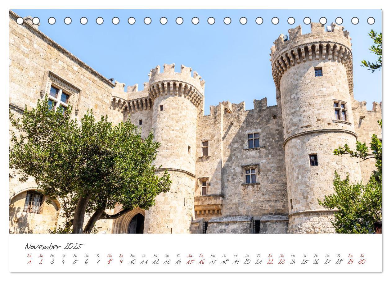 Bild: 9783435034628 | Rhodos - Die faszinierende Insel in der Ägäis (Tischkalender 2025...