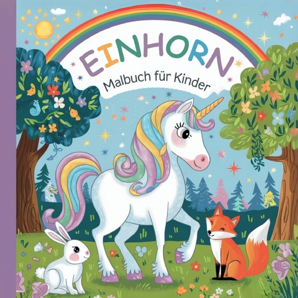 Cover: 9783818724535 | Einhorn Malbuch für Kinder | Anne Dreams | Taschenbuch | 68 S. | 2024