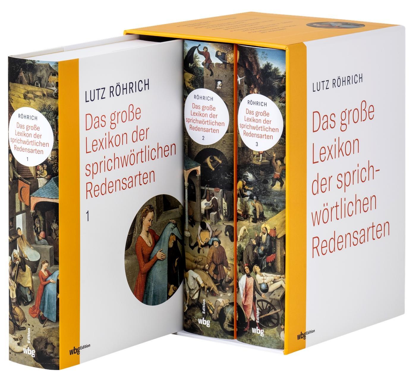 Bild: 9783534275885 | Das große Lexikon der sprichwörtlichen Redensarten | Lutz Röhrich