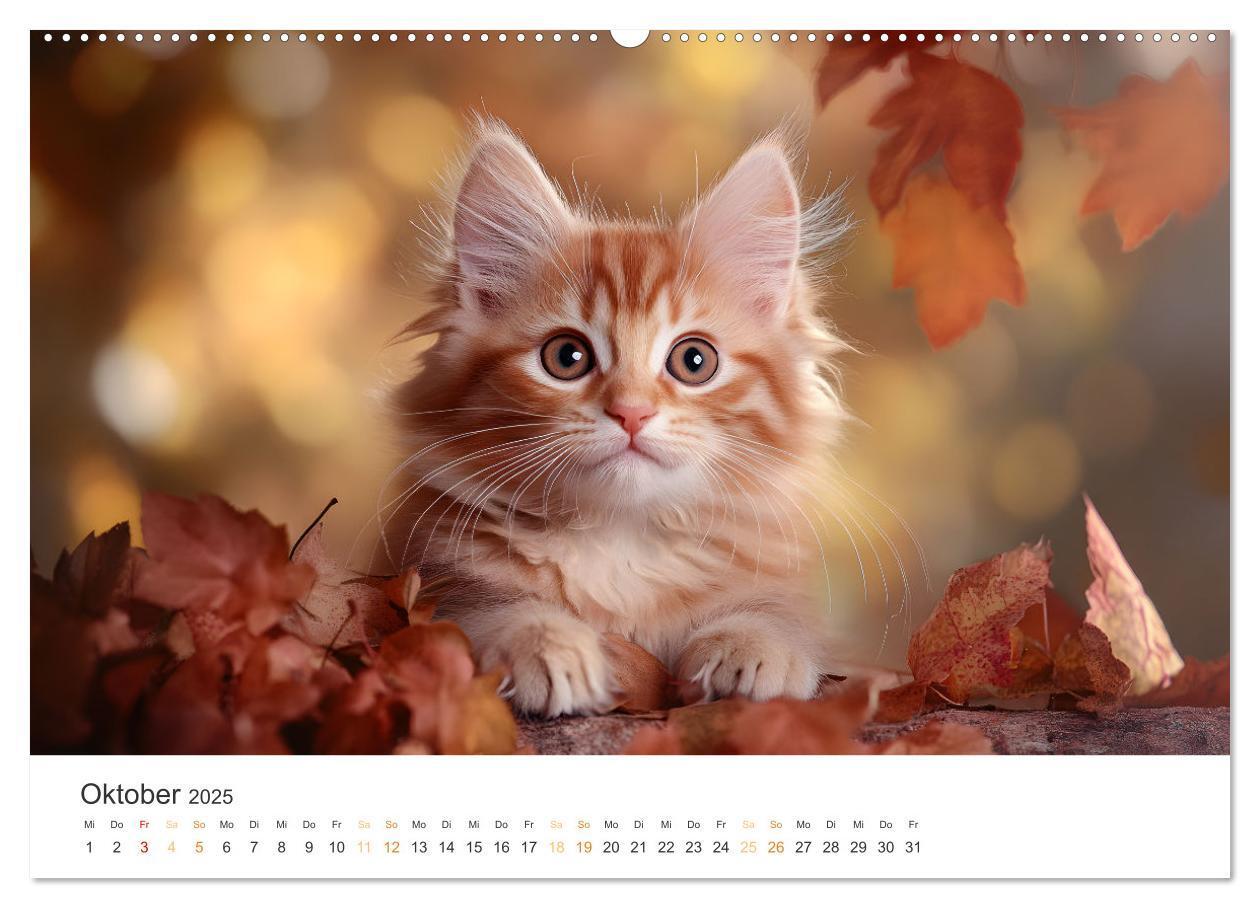 Bild: 9783457208052 | Zauberhafte Katzenbabys (hochwertiger Premium Wandkalender 2025 DIN...