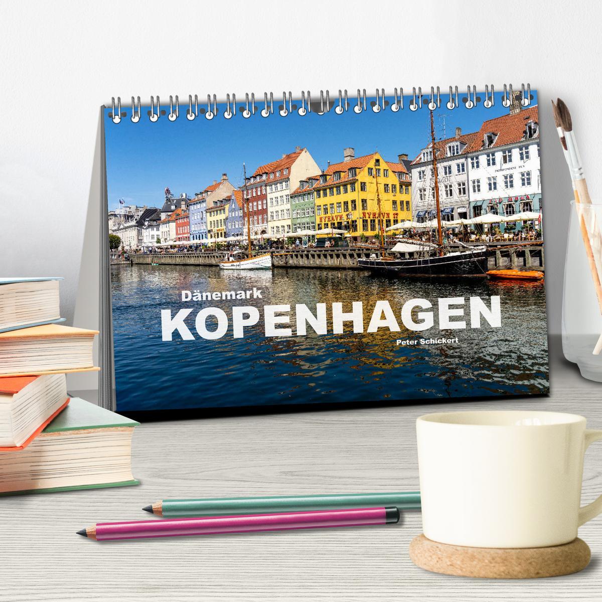 Bild: 9783435110117 | Dänemark - Kopenhagen (Tischkalender 2025 DIN A5 quer), CALVENDO...