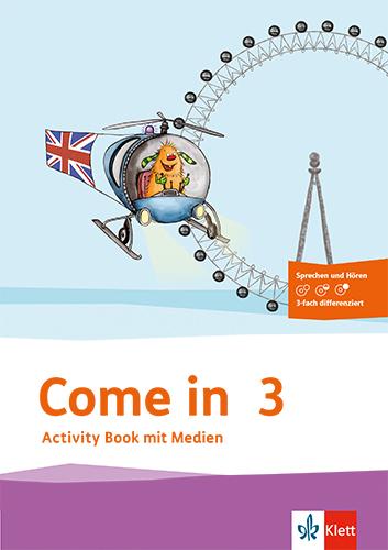 Cover: 9783125889002 | Come in 3. Activity Book mit Bildkarten und Audio-CD Klasse 3....