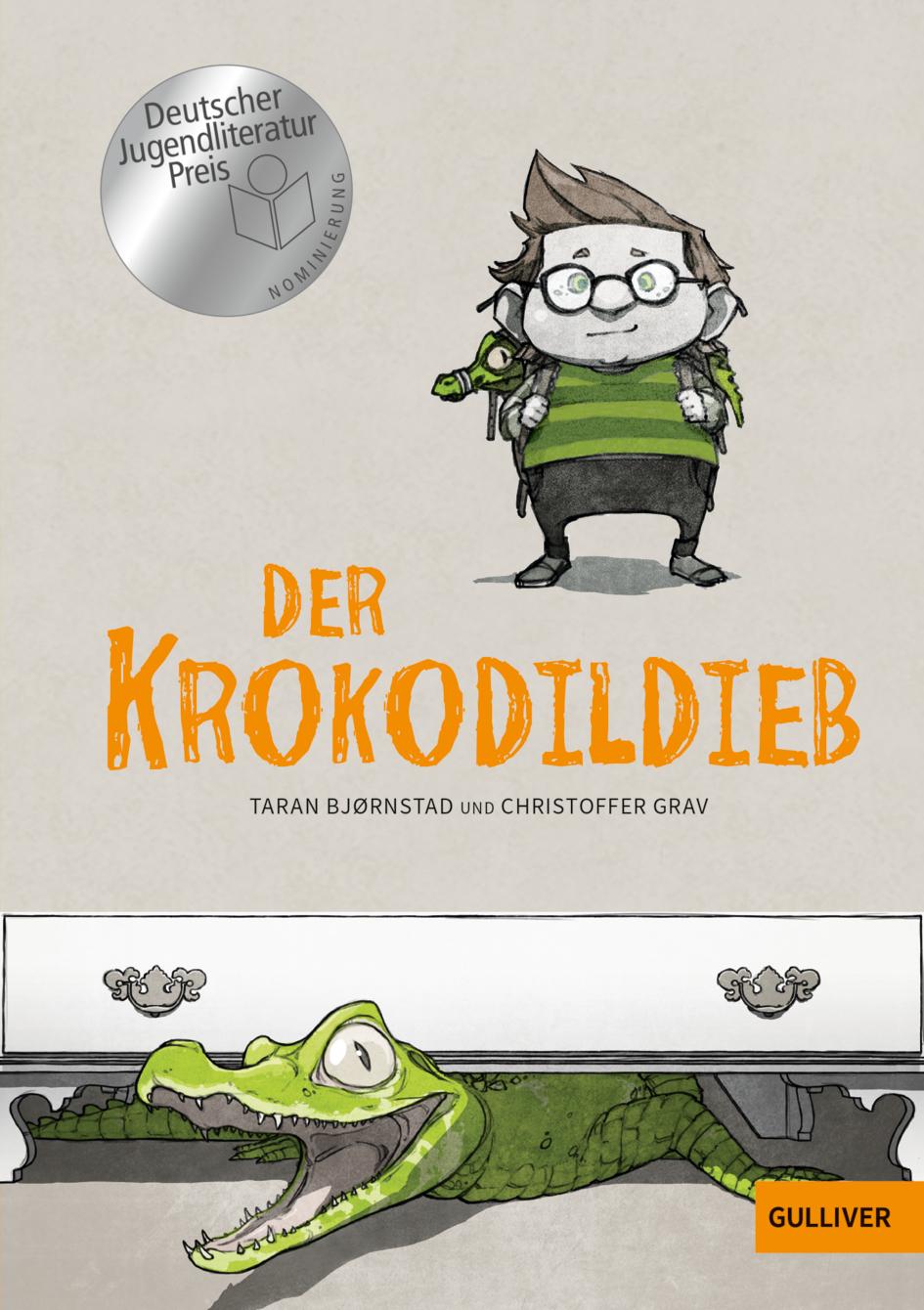 Cover: 9783407749055 | Der Krokodildieb | Roman mit Bildern | Taran Bjørnstad (u. a.) | Buch