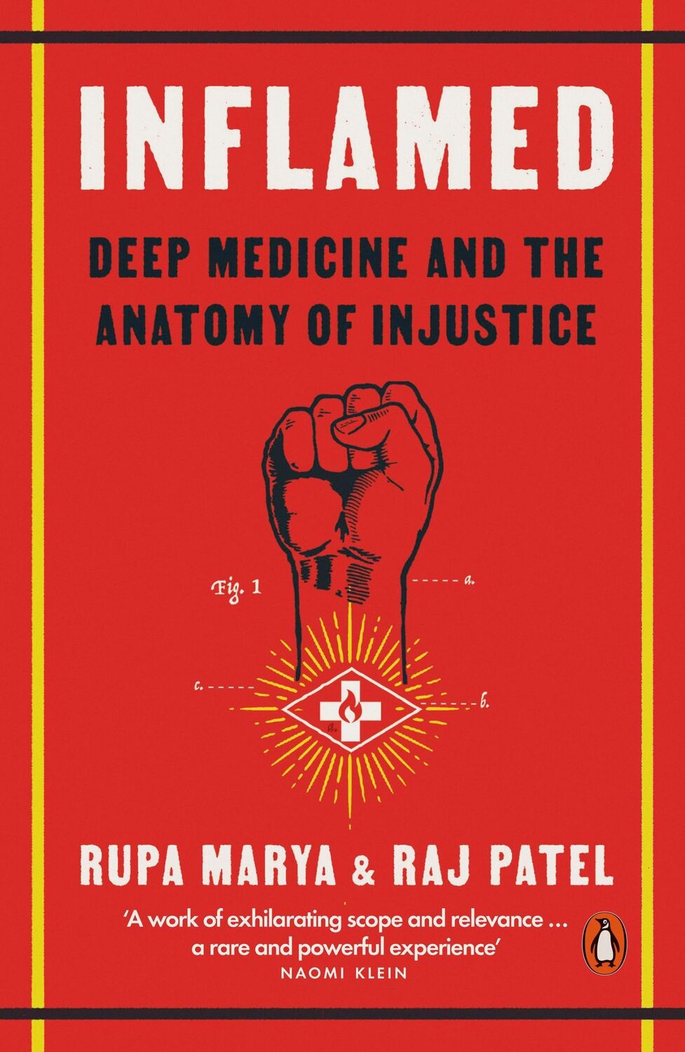 Cover: 9780141995236 | Inflamed | Deep Medicine and the Anatomy of Injustice | Marya (u. a.)