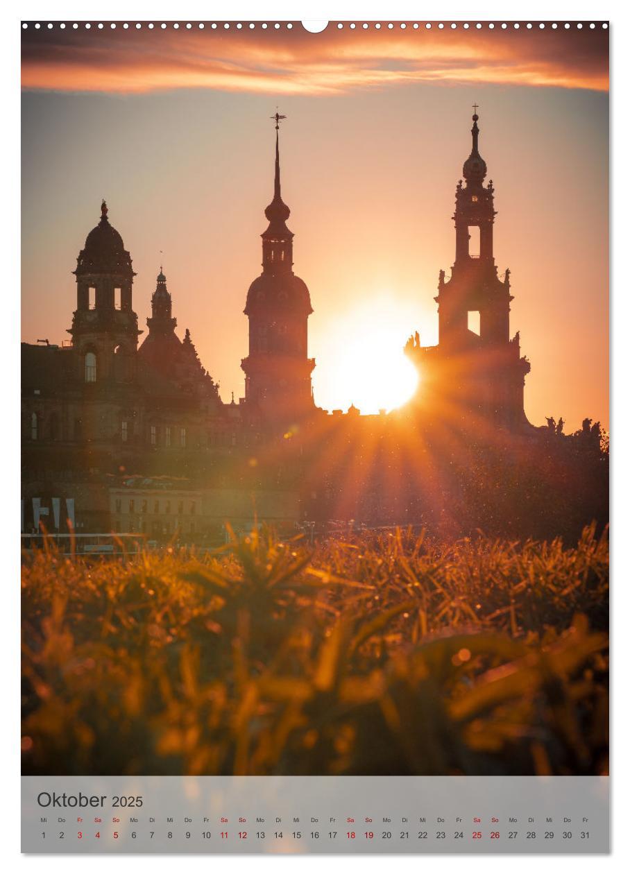 Bild: 9783435874088 | Elbstadt Dresden (hochwertiger Premium Wandkalender 2025 DIN A2...