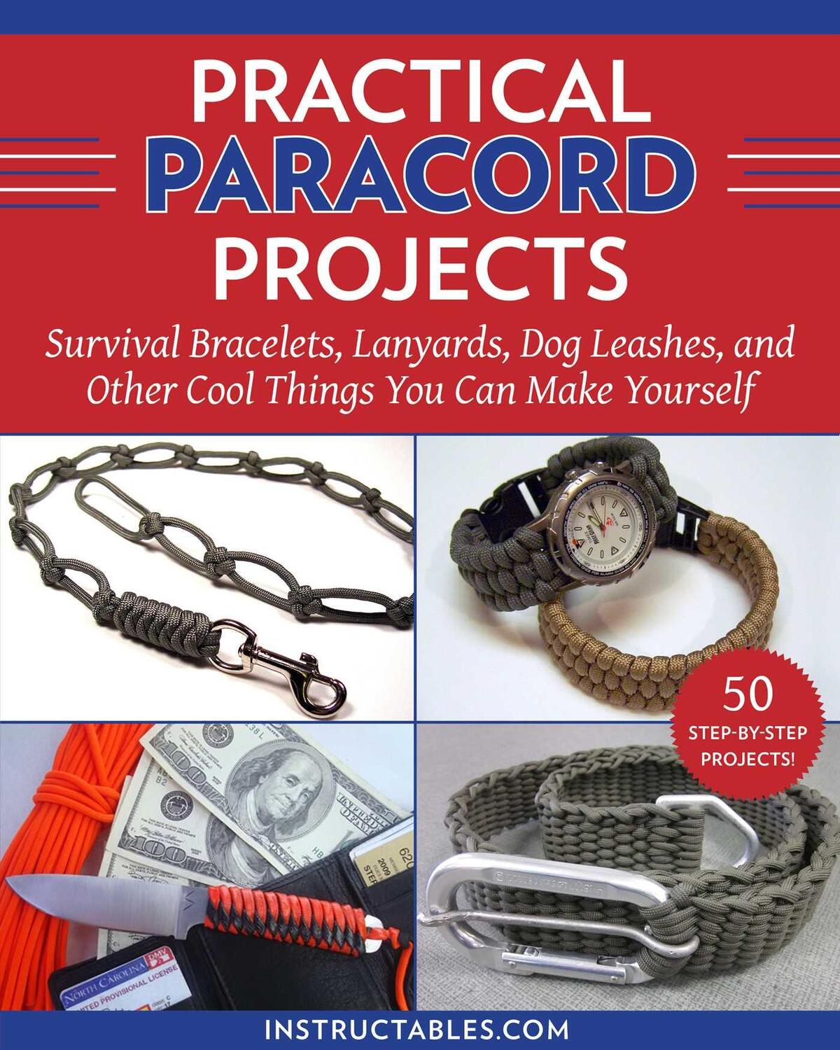 Cover: 9781510771390 | Practical Paracord Projects | Instructables. com | Taschenbuch | 2022