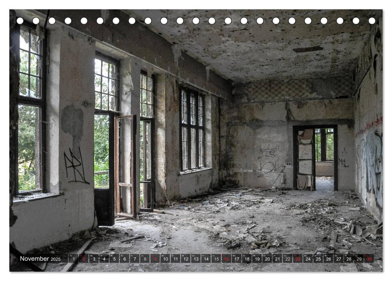 Bild: 9783435798063 | Lost Places in Deutschland 2025 (Tischkalender 2025 DIN A5 quer),...