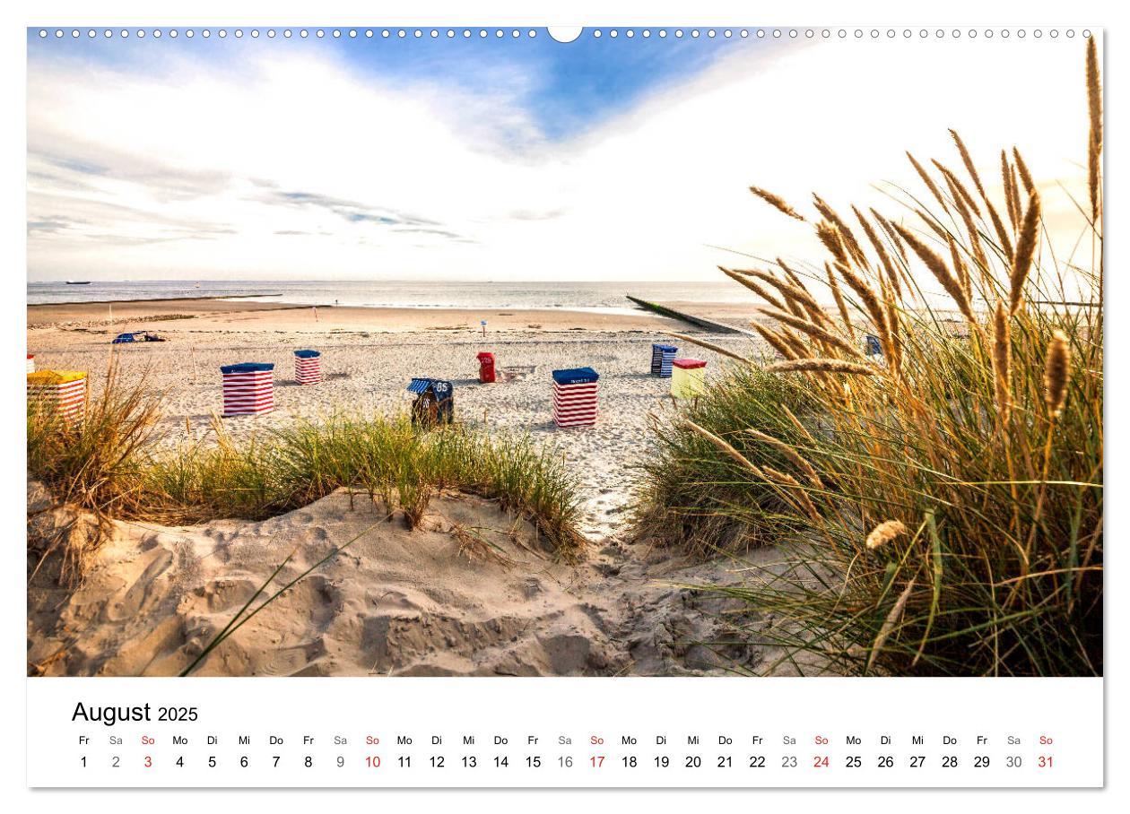 Bild: 9783435494200 | Borkum - Inselblicke (Wandkalender 2025 DIN A2 quer), CALVENDO...