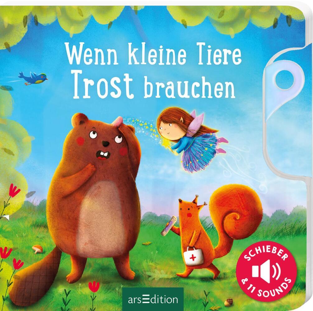 Cover: 9783845848716 | Wenn kleine Tiere Trost brauchen | Schieber und 11 Sounds | Mühl