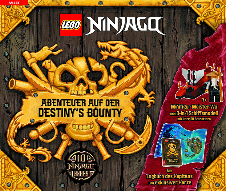 Cover: 9783960805939 | LEGO® NINJAGO® - Abenteuer auf der Destiny's Bounty, m. Minifigur...