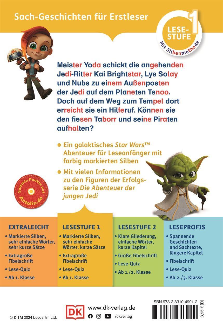 Rückseite: 9783831049912 | SUPERLESER Star Wars: Die Abenteuer der jungen Jedi: Die jungen Jedi