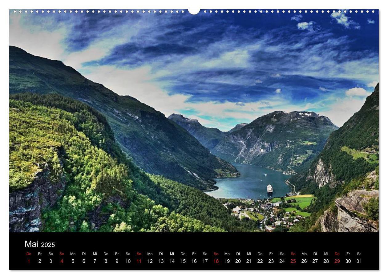 Bild: 9783435569670 | Atemberaubendes Norwegen (Wandkalender 2025 DIN A2 quer), CALVENDO...