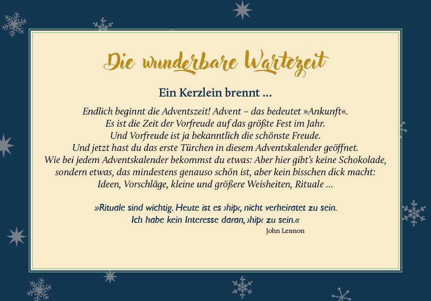 Bild: 9783747402283 | Achtsame Adventszeit. Hardcover-Ausgabe | Schweppe (u. a.) | Kalender