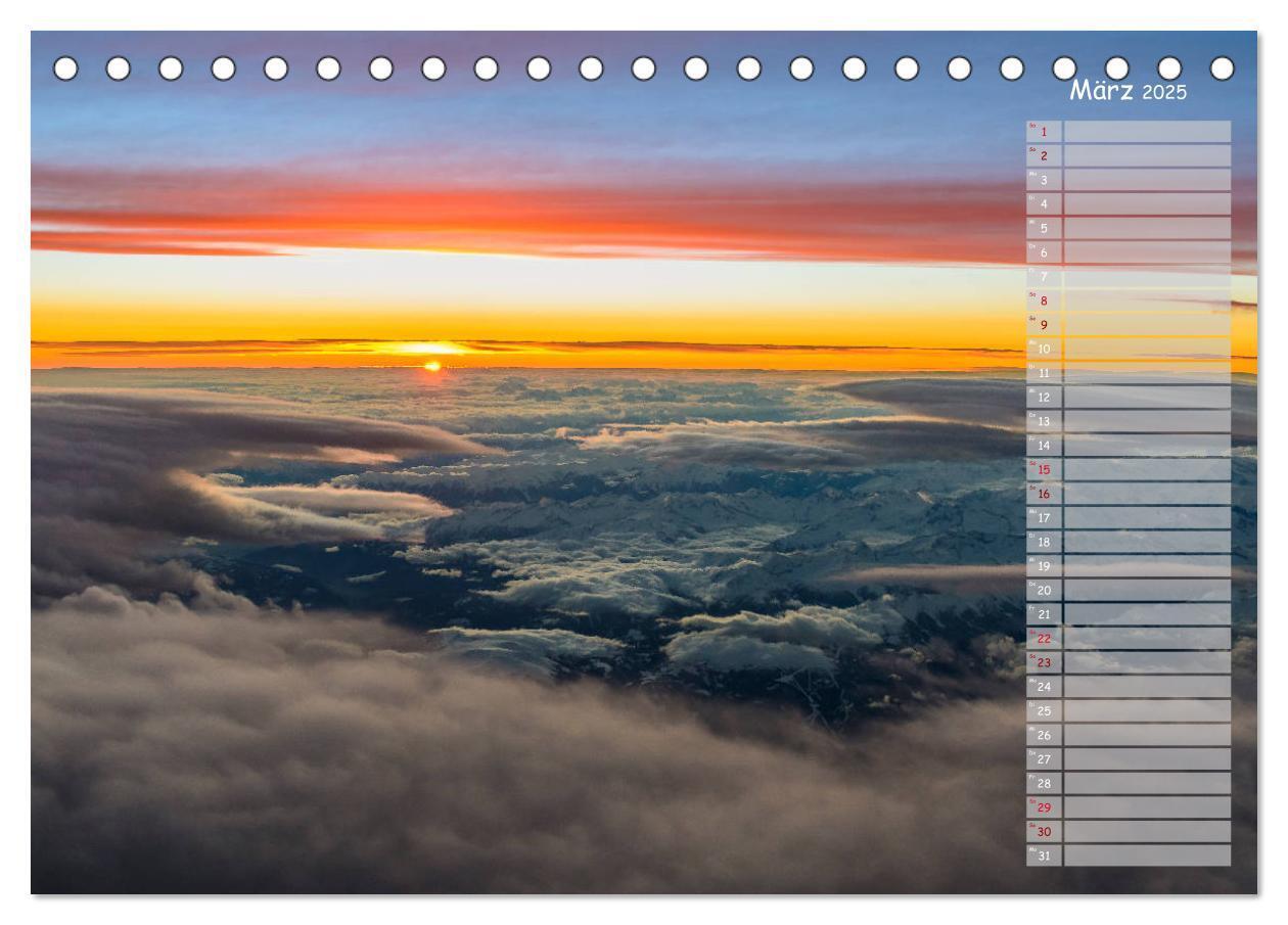 Bild: 9783435372478 | Colours of Flight - Stimmungen über den Wolken (Tischkalender 2025...