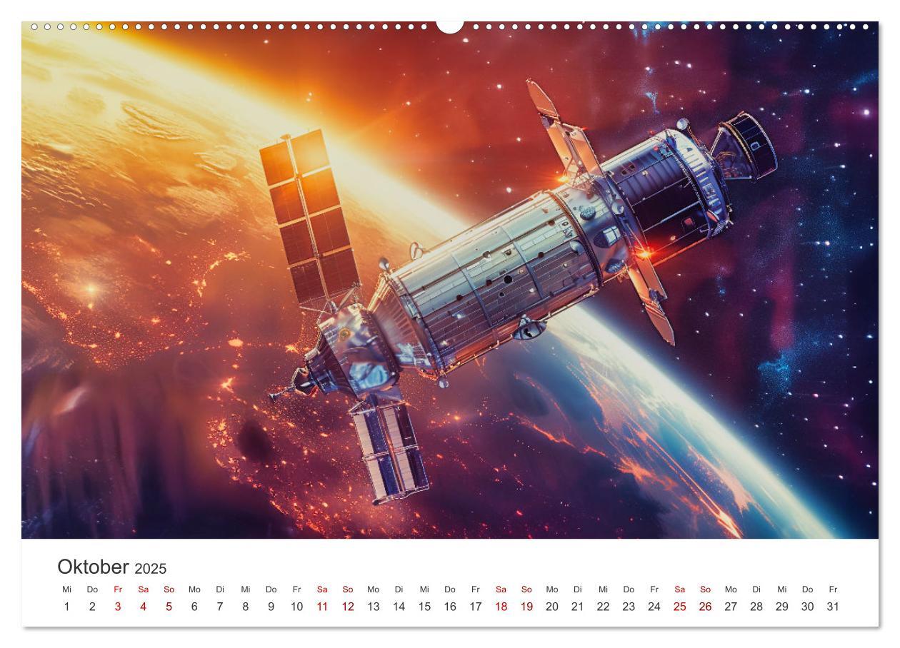 Bild: 9783383821080 | Sternenreisen - Ein kosmischer Kalender (Wandkalender 2025 DIN A2...