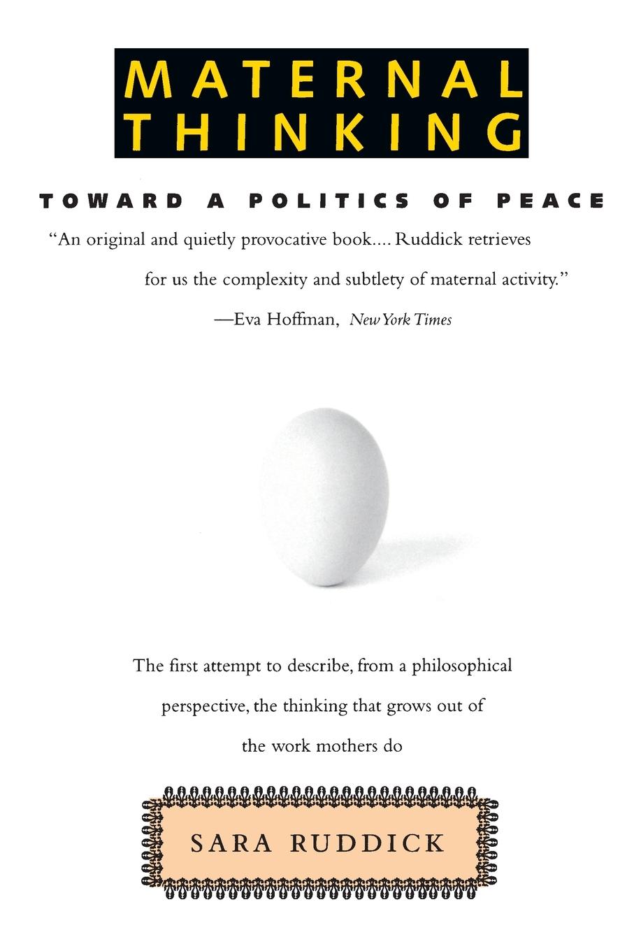 Cover: 9780807014097 | Maternal Thinking | Toward a Politics of Peace | Sara Ruddick | Buch