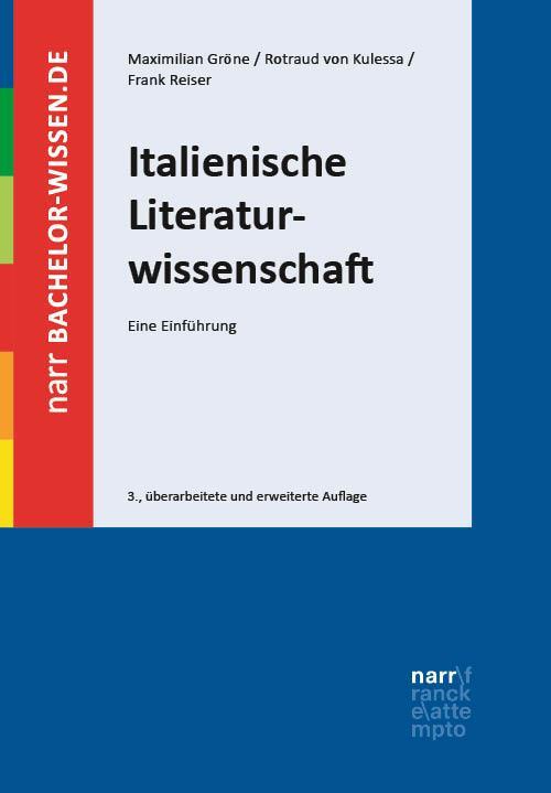 Cover: 9783381124114 | Italienische Literaturwissenschaft | Eine Einführung | Gröne (u. a.)