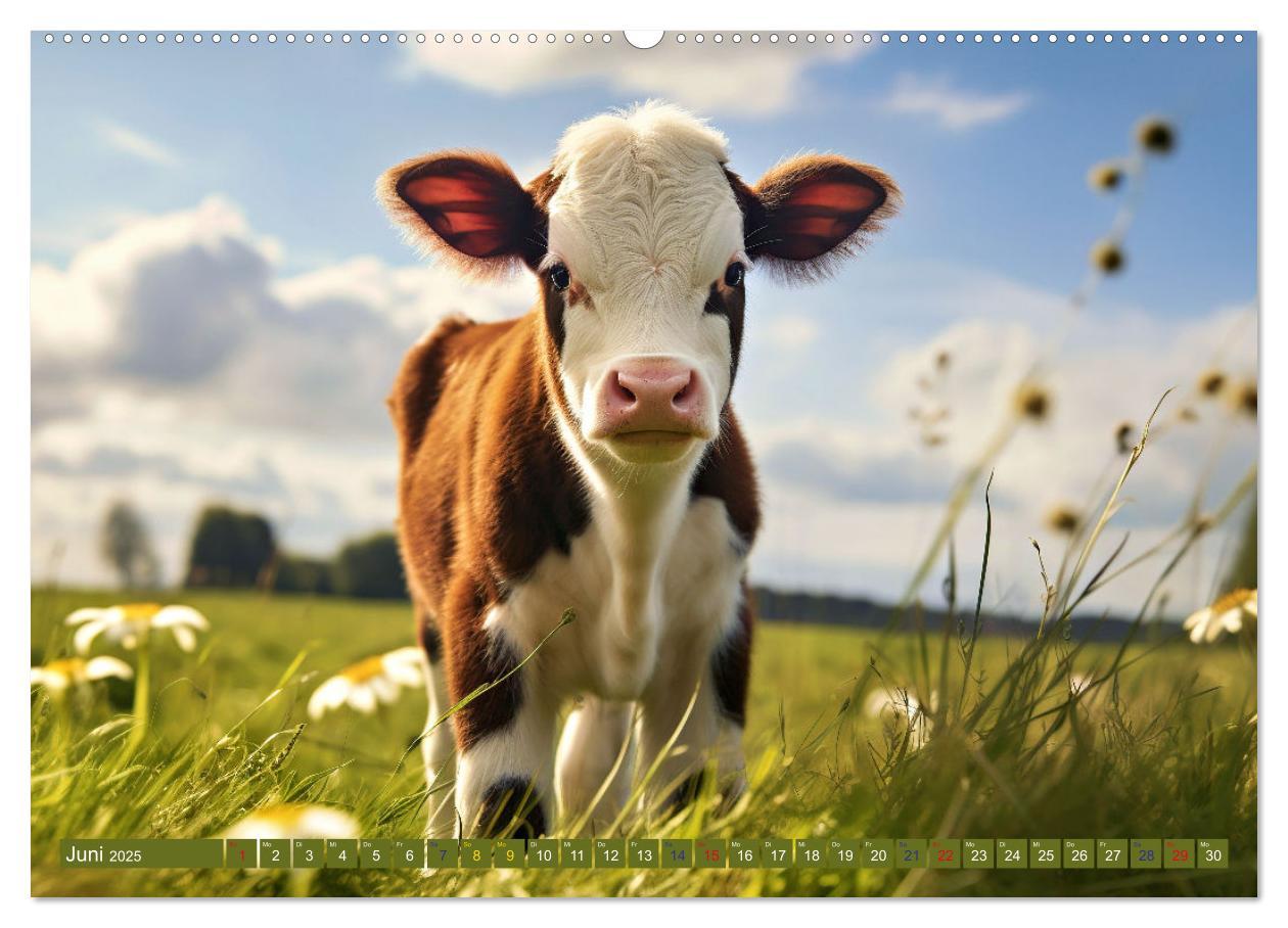 Bild: 9783435516650 | Tierkinder auf dem Land (Wandkalender 2025 DIN A2 quer), CALVENDO...