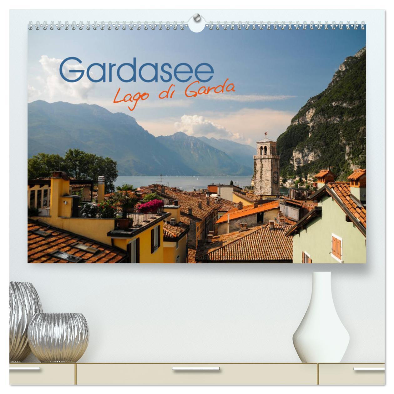 Cover: 9783435604371 | Gardasee. Lago di Garda (hochwertiger Premium Wandkalender 2025 DIN...