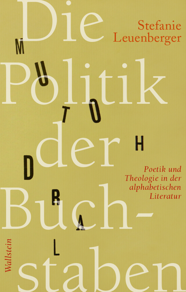 Cover: 9783835351578 | Die Politik der Buchstaben | Stefanie Leuenberger | Buch | 509 S.