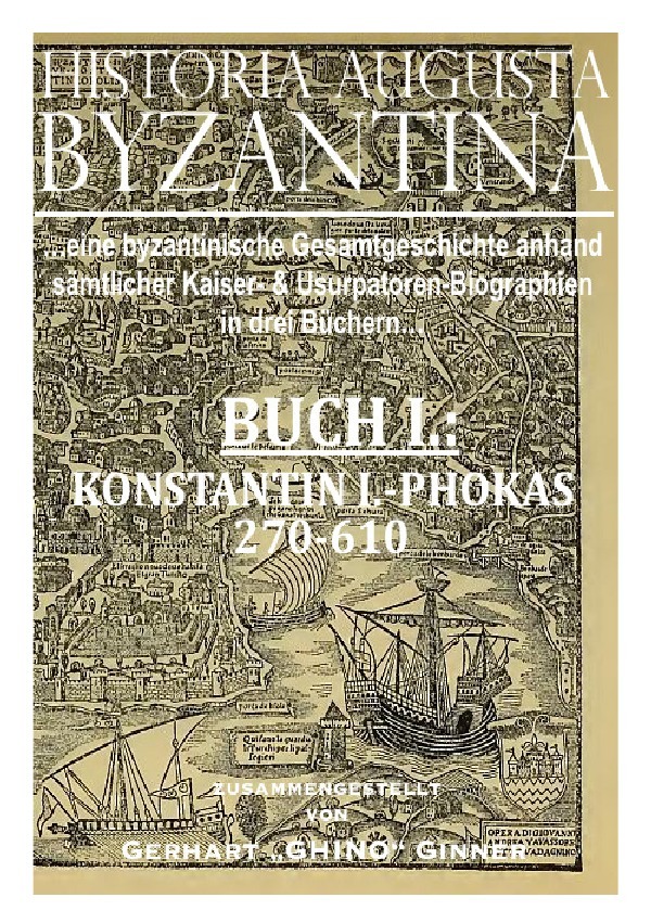 Cover: 9783741875748 | HISTORIA AUGUSTA BYZANTINA Buch I. | gerhart ginner | Taschenbuch