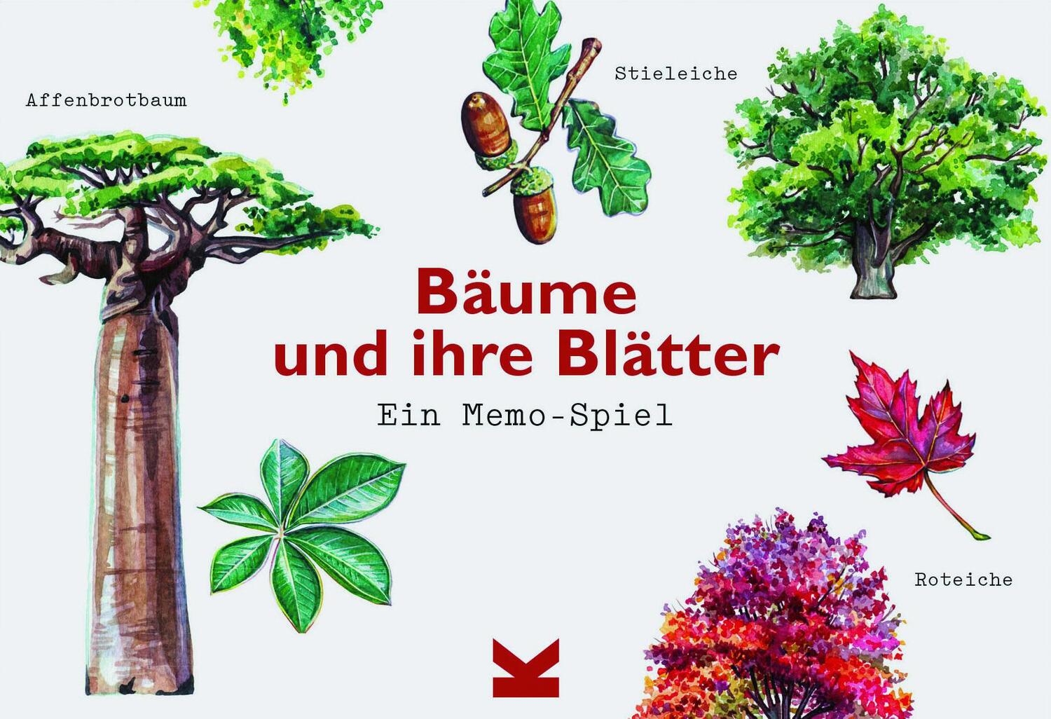 Cover: 9783962440442 | Bäume und ihre Blätter | Ein Memo-Spiel | Tony Kirkham | Spiel | 50 S.