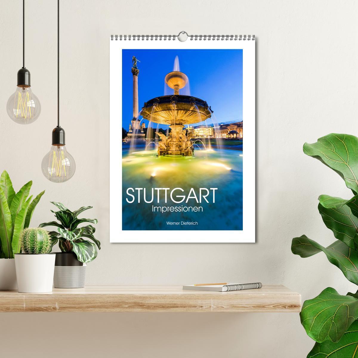 Bild: 9783457017296 | STUTTGART Impressionen (Wandkalender 2025 DIN A3 hoch), CALVENDO...