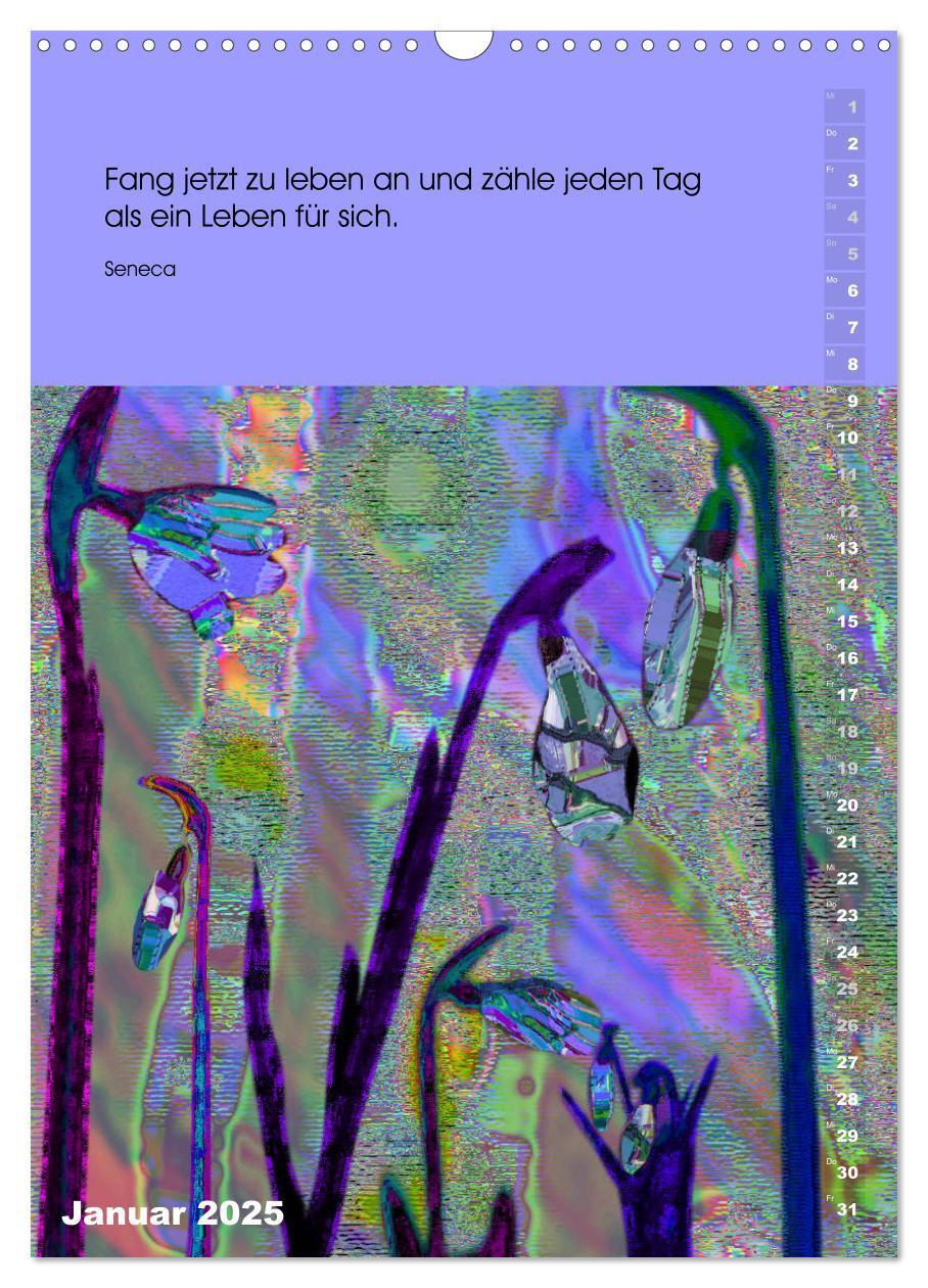 Bild: 9783435966028 | Philosophische Inspirationen Wandkalender 2025 (Wandkalender 2025...