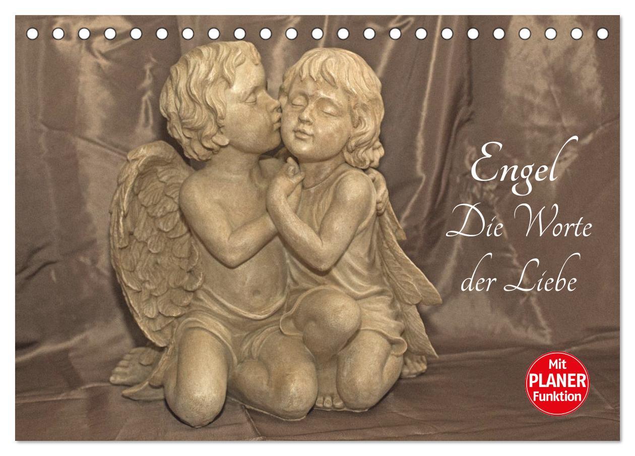 Cover: 9783435502189 | Engel - Die Worte der Liebe (Tischkalender 2025 DIN A5 quer),...