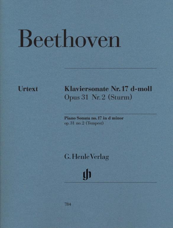 Cover: 9790201807843 | Klaviersonate Nr. 17 d-moll op. 31,2 [Sturmsonate] | Beethoven | Buch