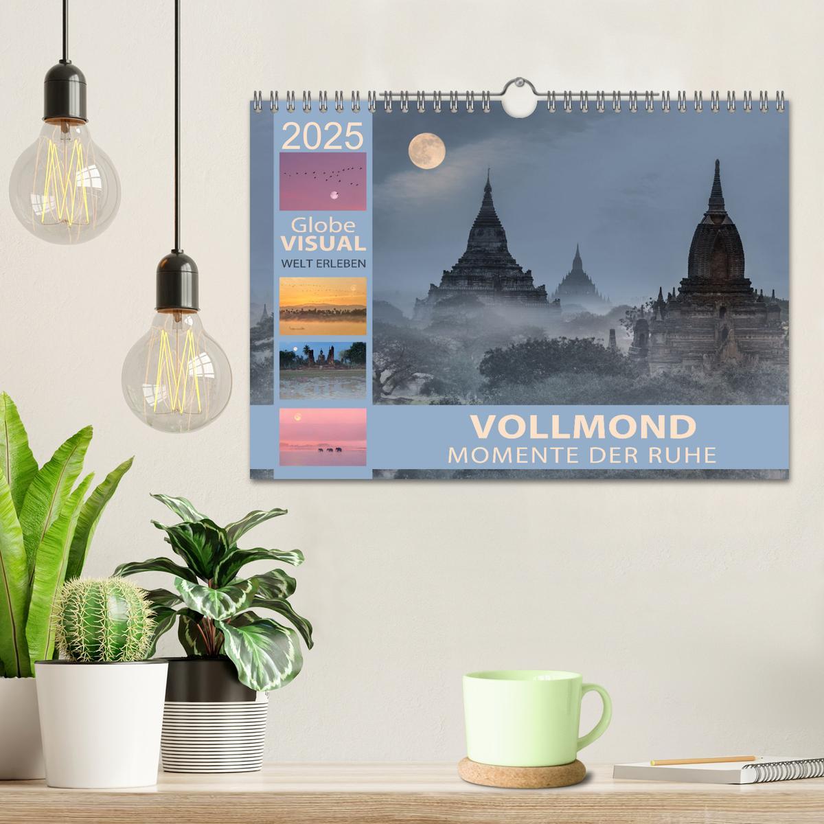 Bild: 9783435062300 | Vollmond - Momente der Ruhe (Wandkalender 2025 DIN A4 quer),...