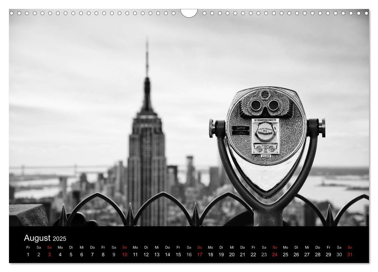 Bild: 9783435795604 | New York 2025 (Wandkalender 2025 DIN A3 quer), CALVENDO Monatskalender