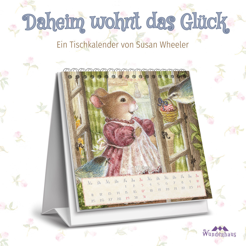 Bild: 9783963722431 | Daheim wohnt das Glück | Tischkalender 2024 | Kalender | Deutsch