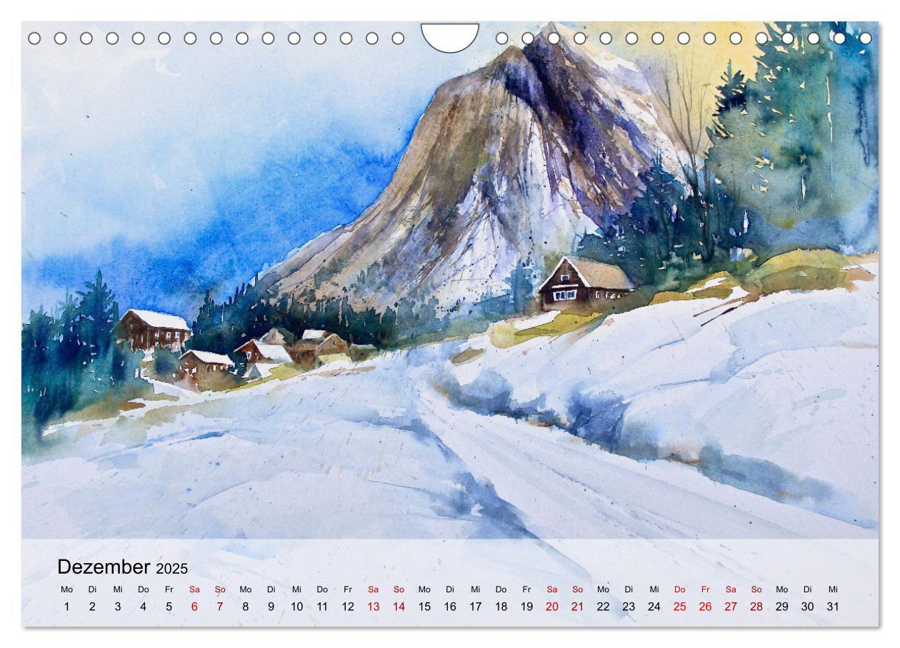 Bild: 9783383836084 | Aquarell auf Reisen - mit Eckard Funck (Wandkalender 2025 DIN A4...