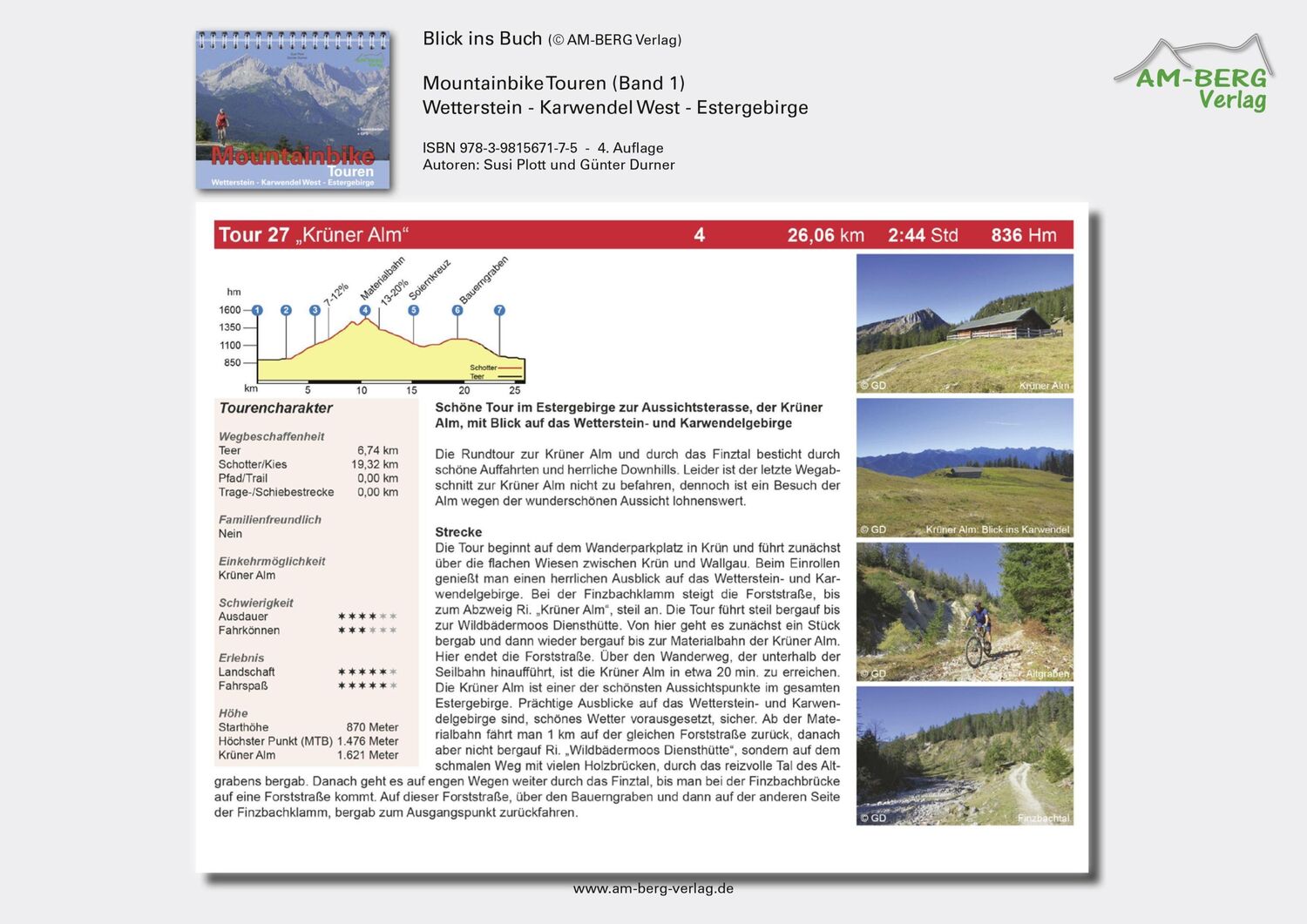 Bild: 9783981567175 | Mountainbike Touren Wetterstein - Karwendel West - Estergebirge | Buch